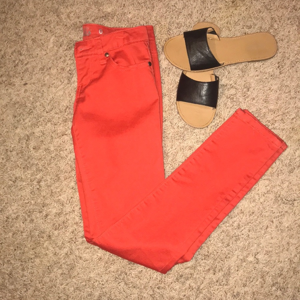 Celebrity Blues Orange Jeans
